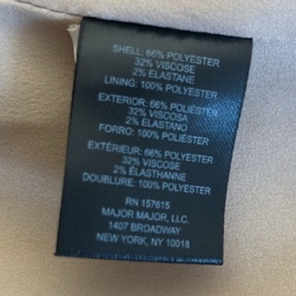 Tahari Taupe Drape Open Front Jacket Size 10 - Picture 8 of 11